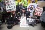 DPAC Protest outside Tory Party Conference